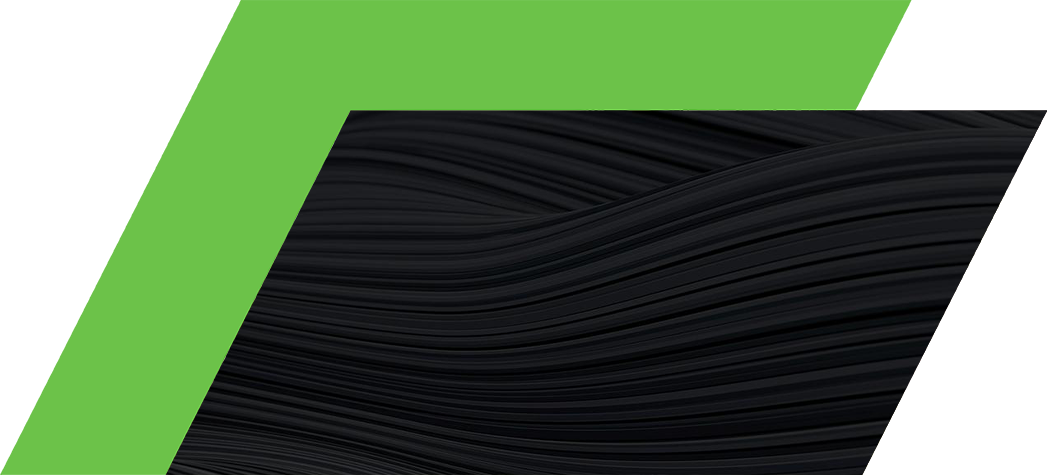 A close-up view of smooth, flowing black lines creating a wavy texture.