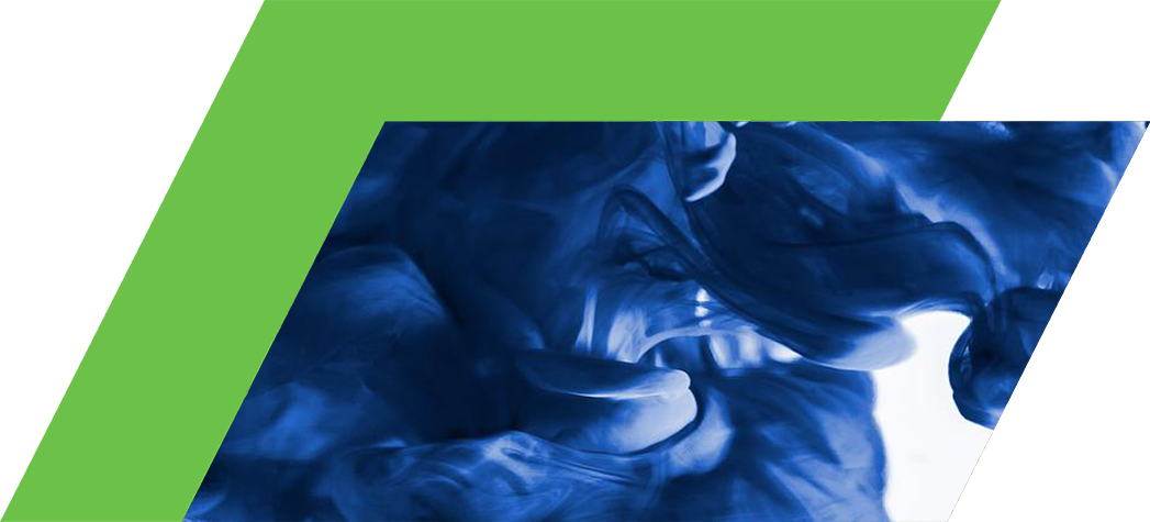 Swirling blue ink dissolving in water, creating abstract patterns.