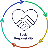 Socially Responsibility icon